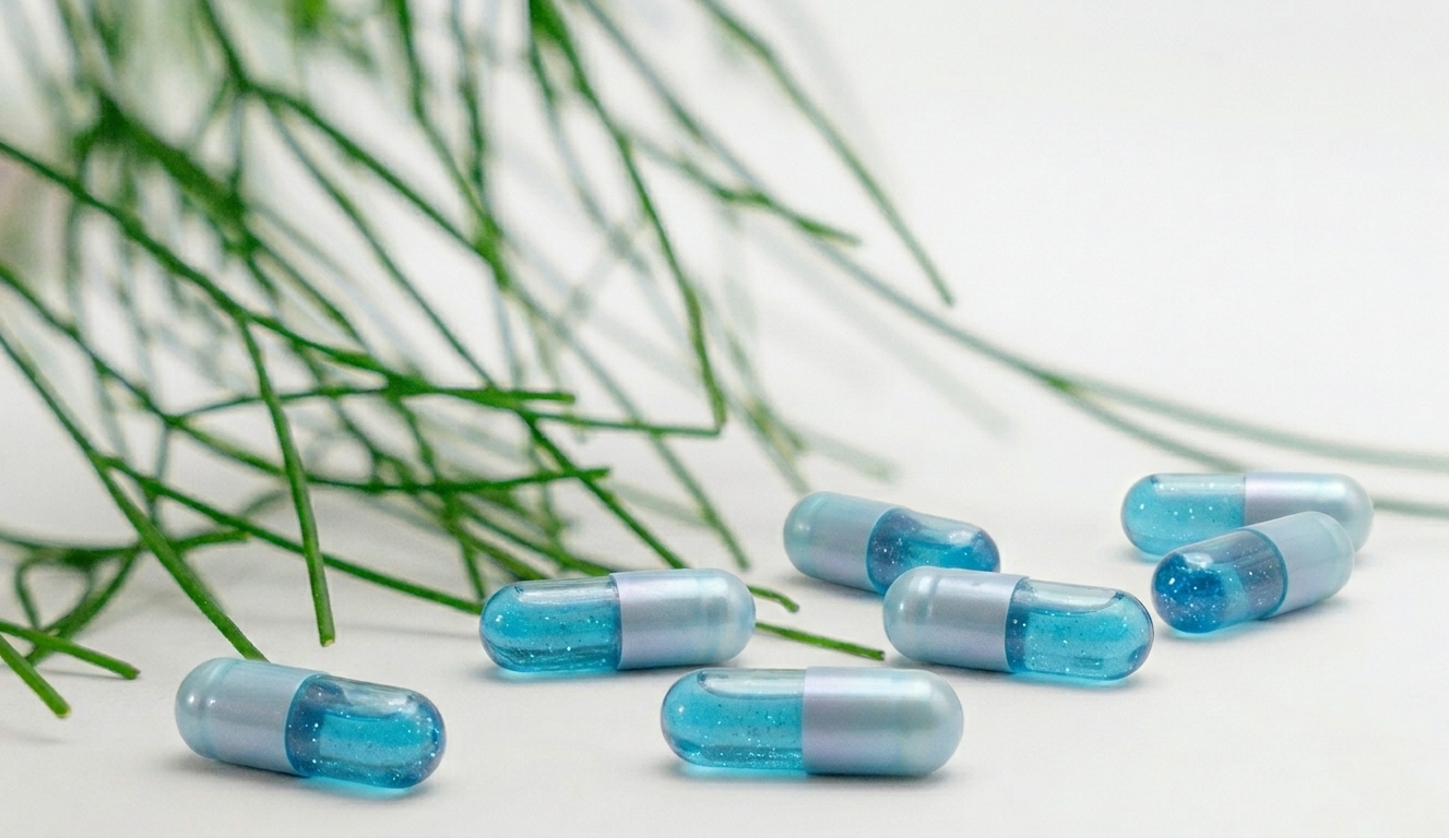 Selección de vitaminas y suplementos nutricionales dispuestos de forma ordenada